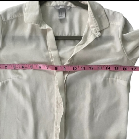 H&M Cream Blouse - Picture 7 of 8
